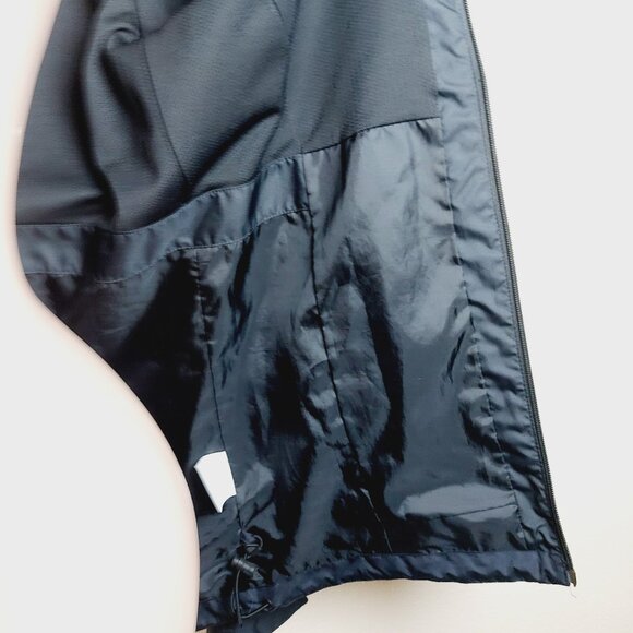 Nike Women's Black Shield Hooded Outdoor Trail Long Windbreaker Jacket Size M - Picture 11 of 14